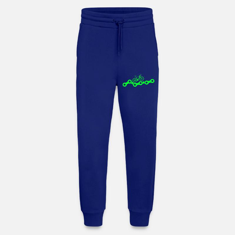 Bicycle Bicycle Chain Gift - Jogging Pants - made by SPREAD  - Iconic Blue