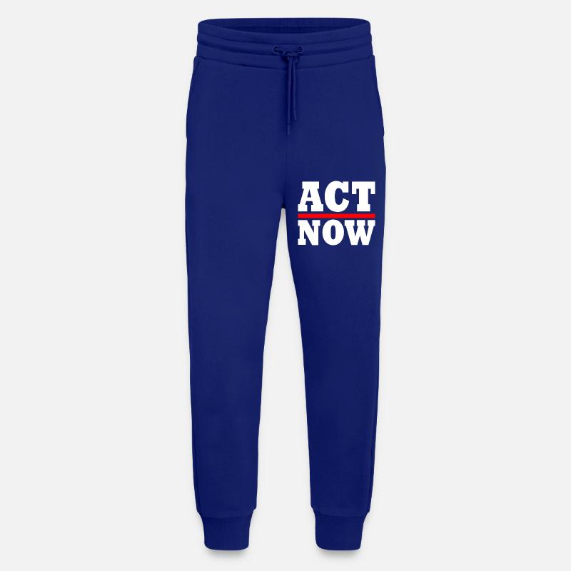 Act now - Jogginghose - made by SPREAD - Iconic Blue