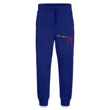 Planète sur le devis de profit - Pantalon de jogging bio décontracté fabriqué en UE - Iconic Blue - Devant