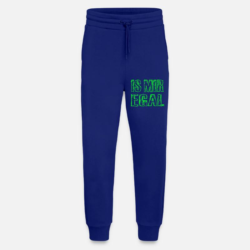 Is Mir Egal - Jogginghose - made by SPREAD - Iconic Blue