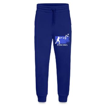 fencing fencing foil epee sport fencing - Jogging Pants - made by SPREAD  - Iconic Blue - Front