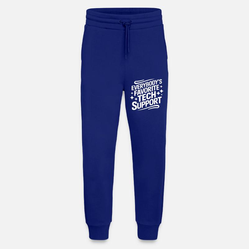 Technical Support Computer - Jogging Pants - made by SPREAD  - Iconic Blue