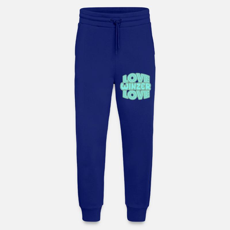 Spruch Winzer - Jogginghose - made by SPREAD - Iconic Blue