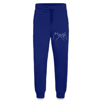 Ewigkeit Schwur Vertrauen Zusammenhalt Versprechen - Jogginghose - made by SPREAD - Iconic Blue - Vorne