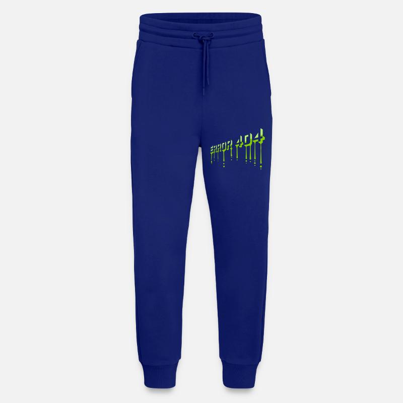 Mucus Drops Error 404 - Jogging Pants - made by SPREAD  - Iconic Blue
