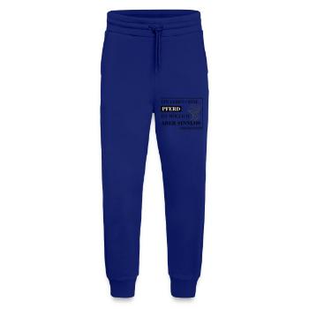 Ein leben ohne Pferd.... - Jogginghose - made by SPREAD - Iconic Blue - Vorne