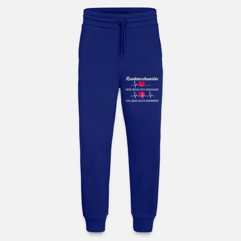 Krankenschwester - Jogginghose - made by SPREAD - Iconic Blue