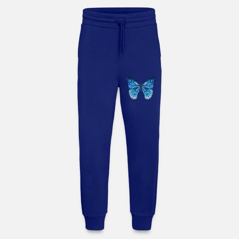 Schmetterling - Jogginghose - made by SPREAD - Iconic Blue