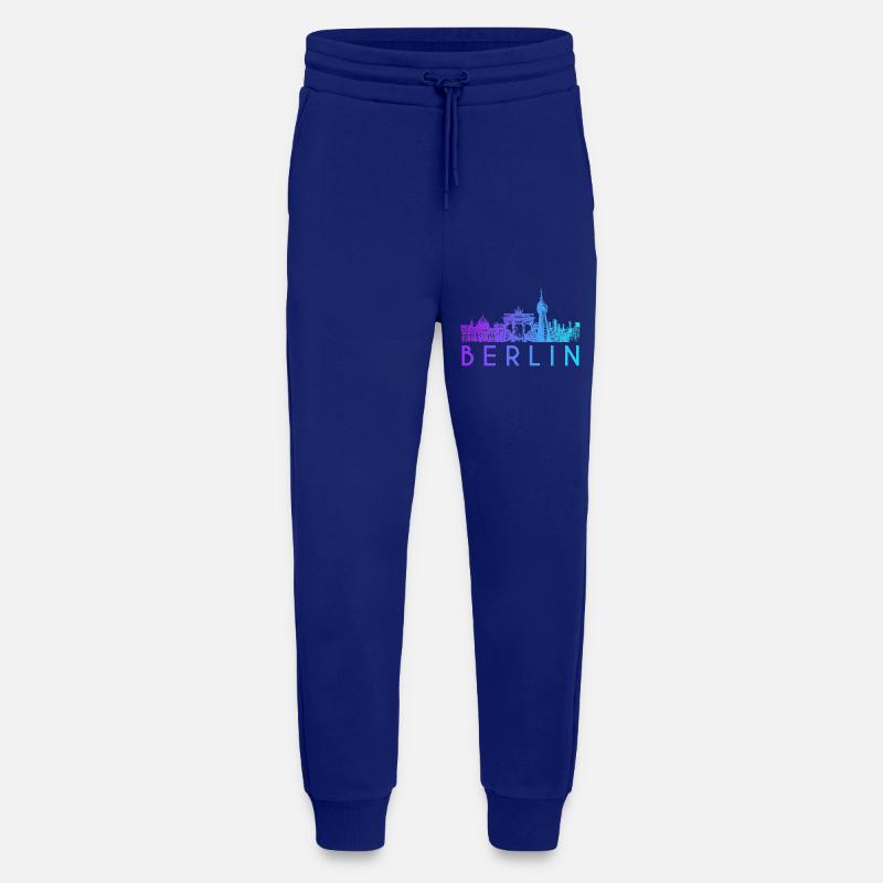 Berlin Skyline - Jogginghose - made by SPREAD - Iconic Blue
