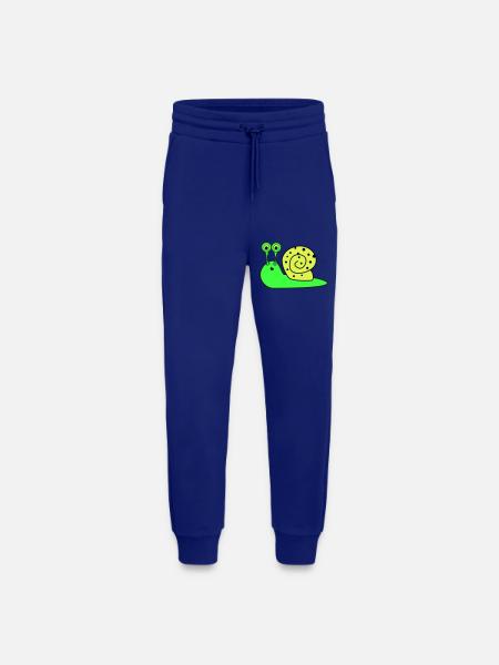 Snail Funny - Jogging Pants - made by SPREAD - Iconic Blue