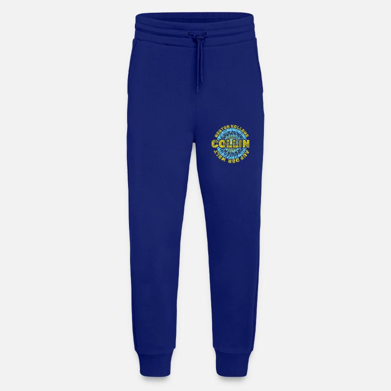 Collin as a given name - Jogging Pants - made by SPREAD  - Iconic Blue