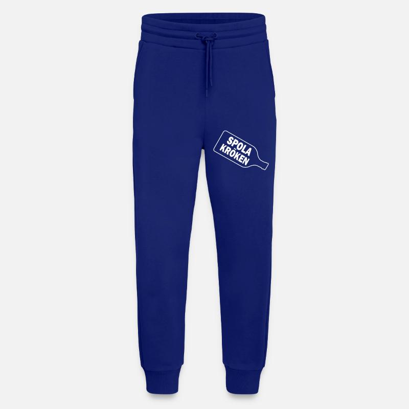 Flush the bend - Jogging Pants - made by SPREAD  - Iconic Blue