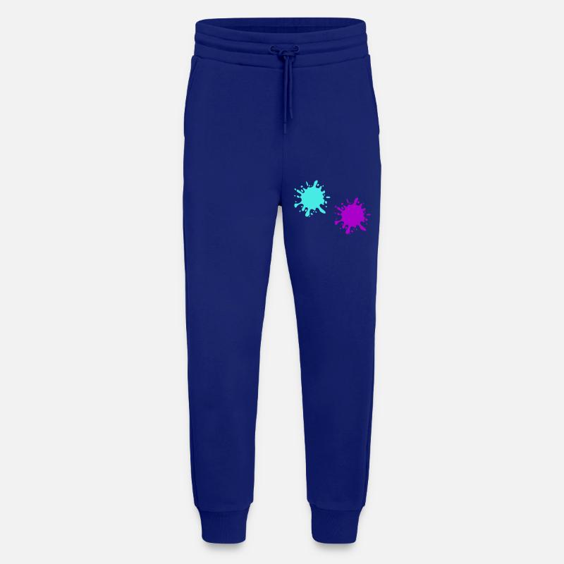Farbklecks kleckse - Jogginghose - made by SPREAD - Iconic Blue