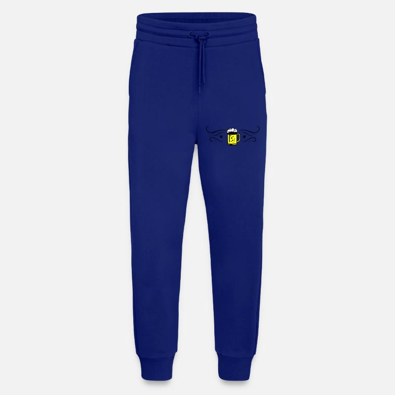 Bier Bierkrug Symbol - Jogginghose - made by SPREAD - Iconic Blue