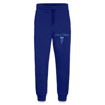 Team Die Braut Blaue Schleife - Jogginghose - made by SPREAD - Iconic Blue - Vorne
