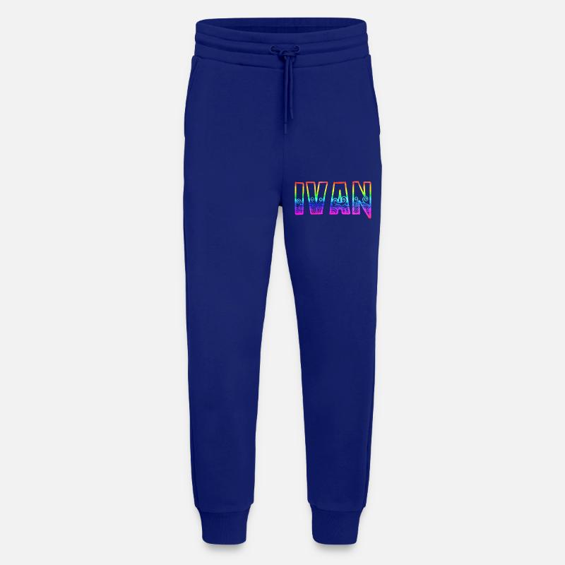 ivan rs regenbogen - Jogginghose - made by SPREAD - Iconic Blue