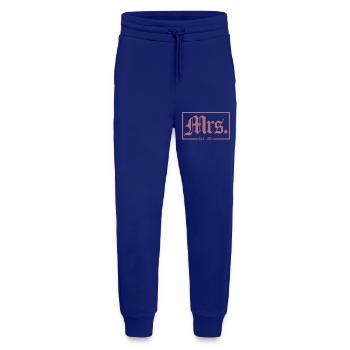 Mrs. Est. 2023 Fiançailles Douche nuptiale Mariage - Pantalon de jogging bio décontracté fabriqué en UE - Iconic Blue - Devant