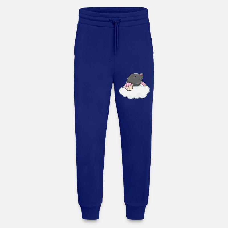 Mole clouds - Jogging Pants - made by SPREAD  - Iconic Blue