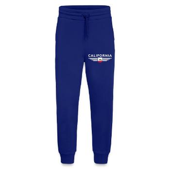 California Fan T-Shirt – Sun & Style - Pantalon de jogging bio décontracté fabriqué en UE - Iconic Blue - Devant