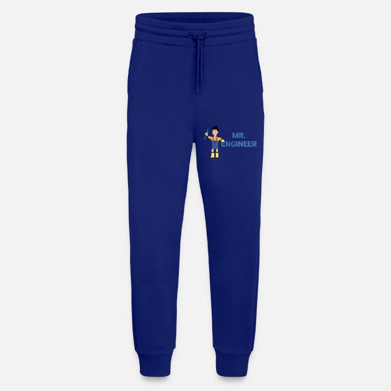Mr. Engineer - Jogging Pants - made by SPREAD  - Iconic Blue