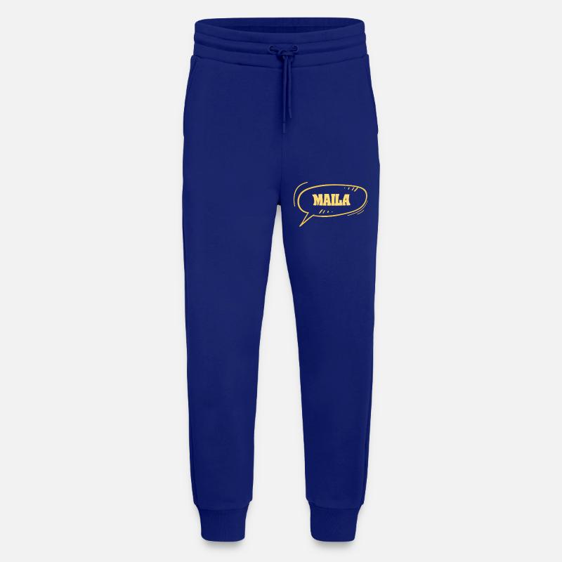 First name Maila - Jogging Pants - made by SPREAD  - Iconic Blue