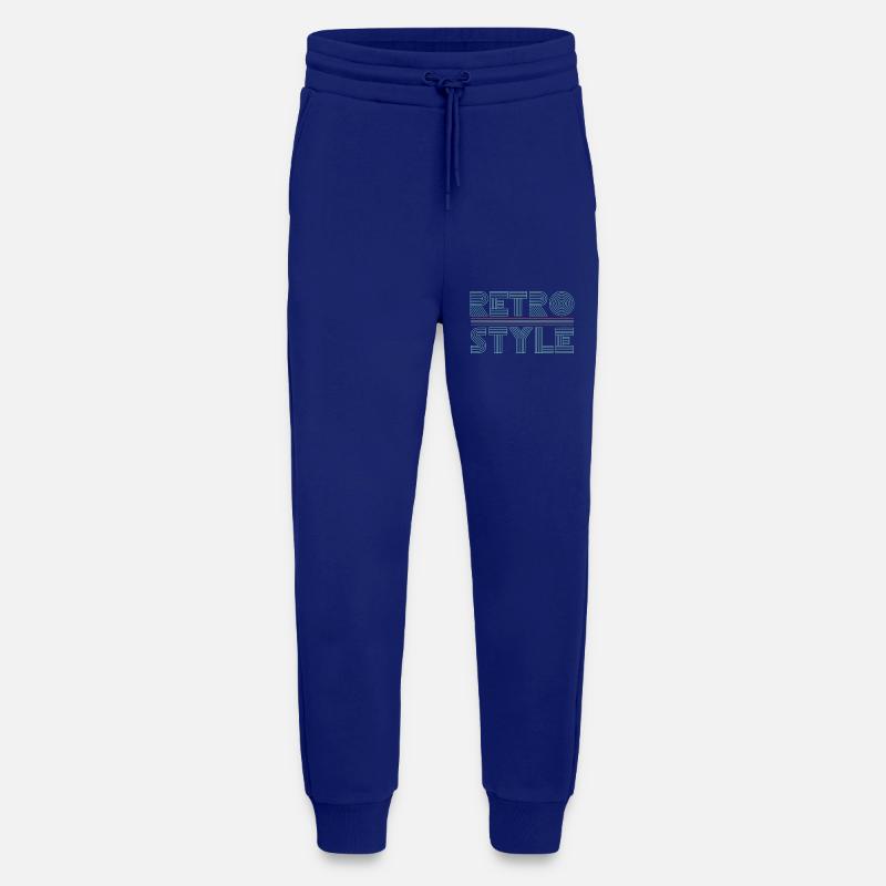 Retro Style - Neon - Jogginghose - made by SPREAD - Iconic Blue