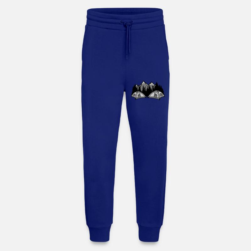 Wald Camper draußen leben - Jogginghose - made by SPREAD - Iconic Blue
