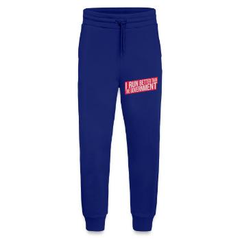 mieux fonctionner que le gouvernement - Pantalon de jogging bio décontracté fabriqué en UE - Iconic Blue - Devant