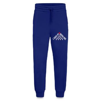 I suck at bowling - Jogging Pants - made by SPREAD  - Iconic Blue - Front