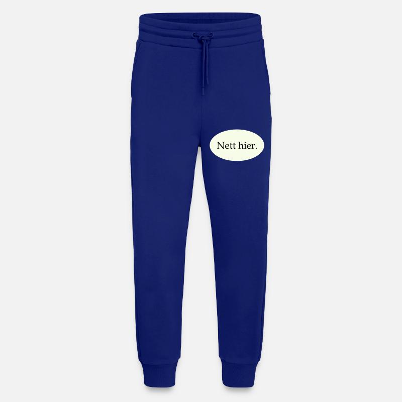 Nice here - Jogging Pants - made by SPREAD  - Iconic Blue