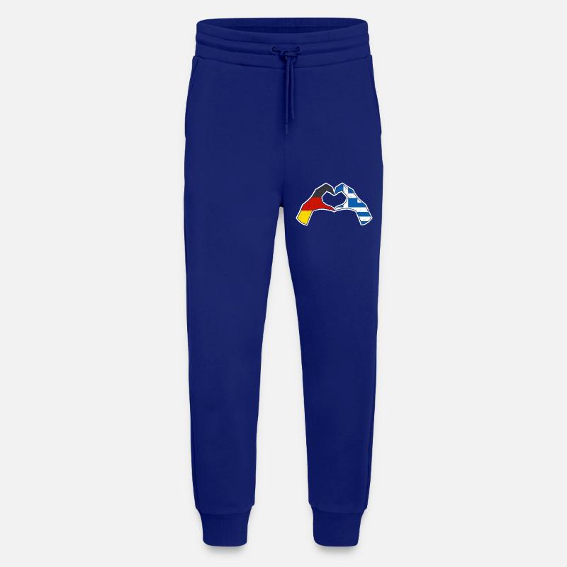 Greeks Germany Greece - Jogging Pants - made by SPREAD - Iconic Blue
