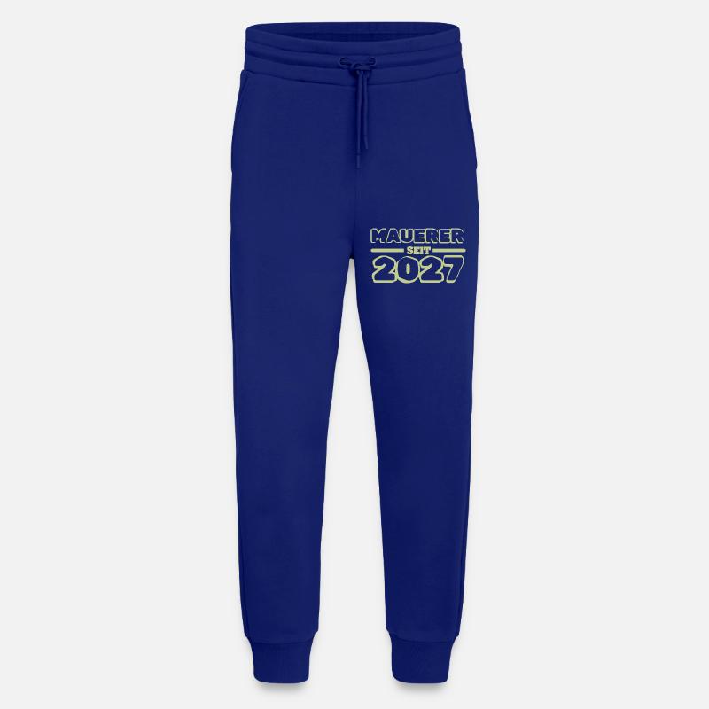 Bricklayer 2027 - Jogging Pants - made by SPREAD  - Iconic Blue