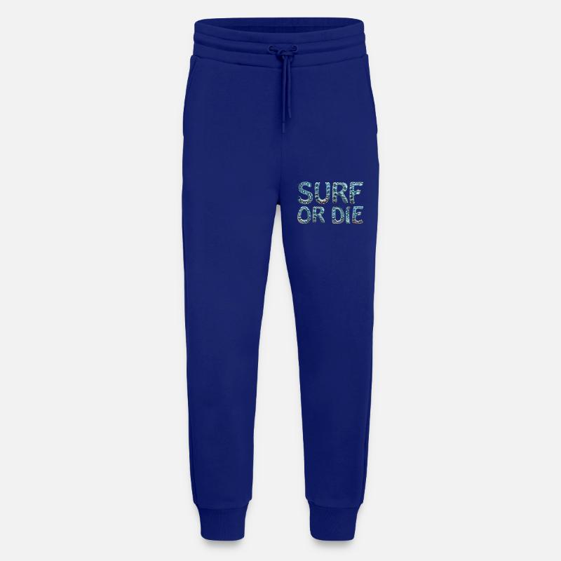 Surf Sprüche Englisch - Jogginghose - made by SPREAD - Iconic Blue