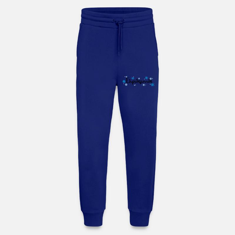 Princesse de glace - Pantalon de jogging bio décontracté fabriqué en UE - Iconic Blue