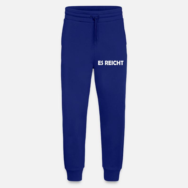 Es reicht - Jogginghose - made by SPREAD - Iconic Blue