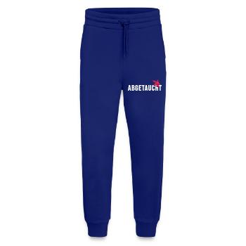 tauchen Taucher abgetaucht apnoe Tauchschule - Jogginghose - made by SPREAD - Iconic Blue - Vorne