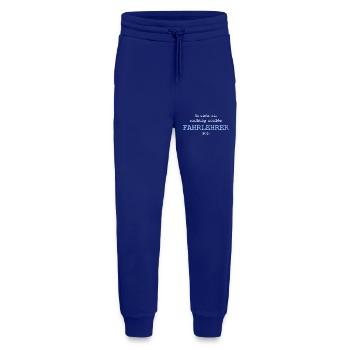 So sieht ein richtig cooler Fahrlehrer aus. - Jogginghose - made by SPREAD - Iconic Blue - Vorne