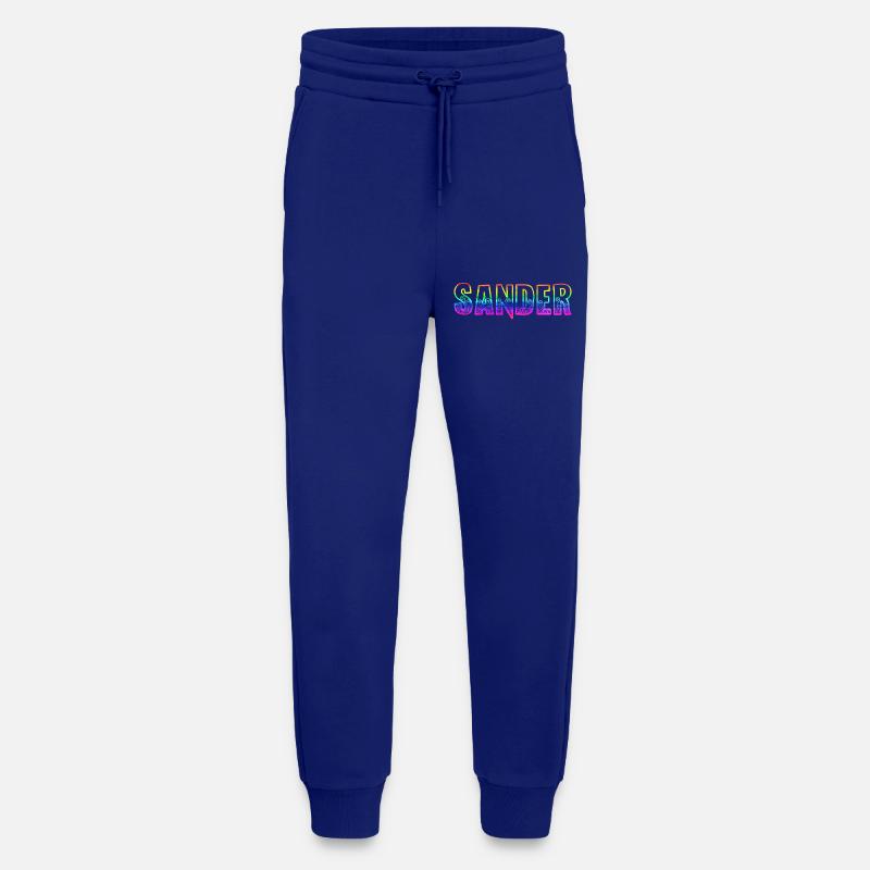 sander rs regenbogen - Jogginghose - made by SPREAD - Iconic Blue