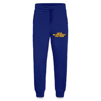may spontaneously start singing - Jogging Pants - made by SPREAD  - Iconic Blue - Front