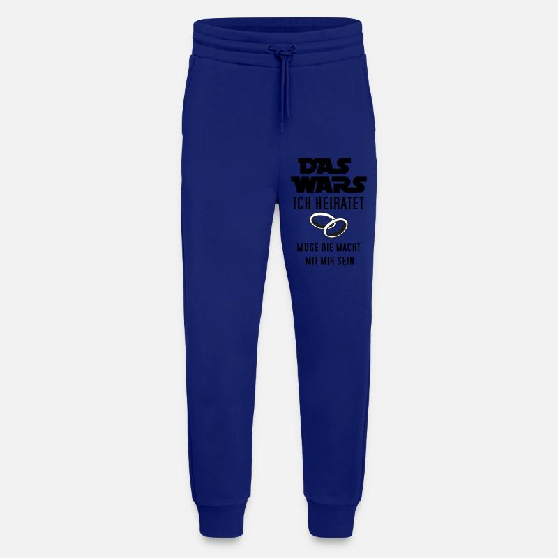 das wars - ich heiratet - Jogginghose - made by SPREAD - Iconic Blue