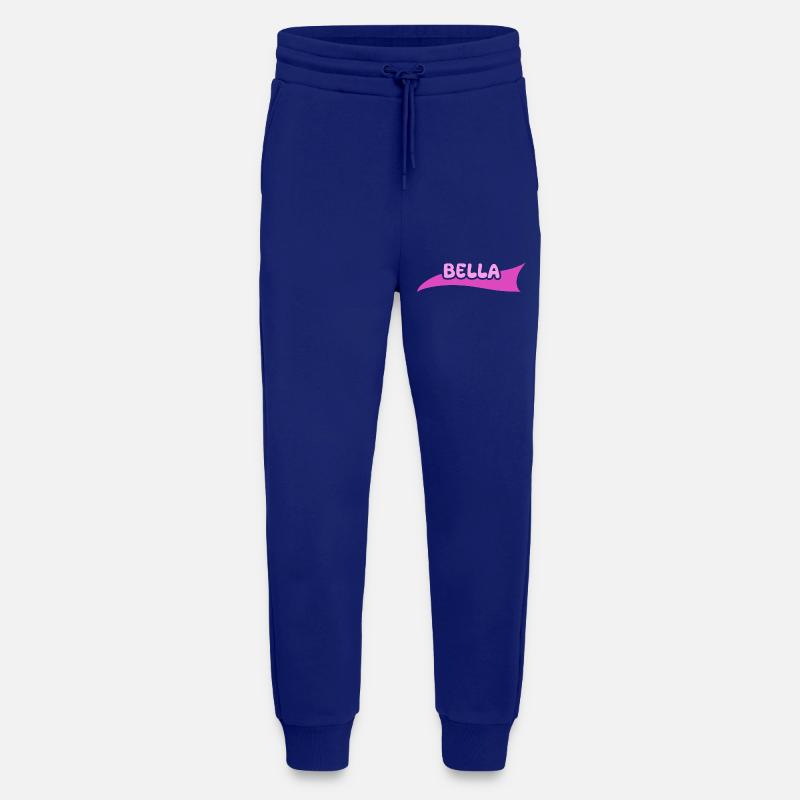 Bella as a given name - Jogging Pants - made by SPREAD  - Iconic Blue