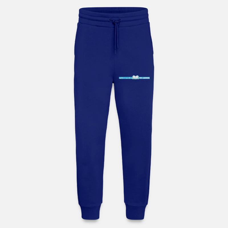 belle journée pour apprendre - Pantalon de jogging bio décontracté fabriqué en UE - Iconic Blue