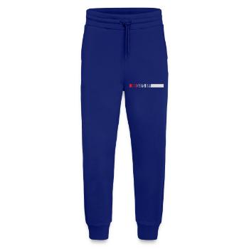 no days off quote - Jogging Pants - made by SPREAD  - Iconic Blue - Front