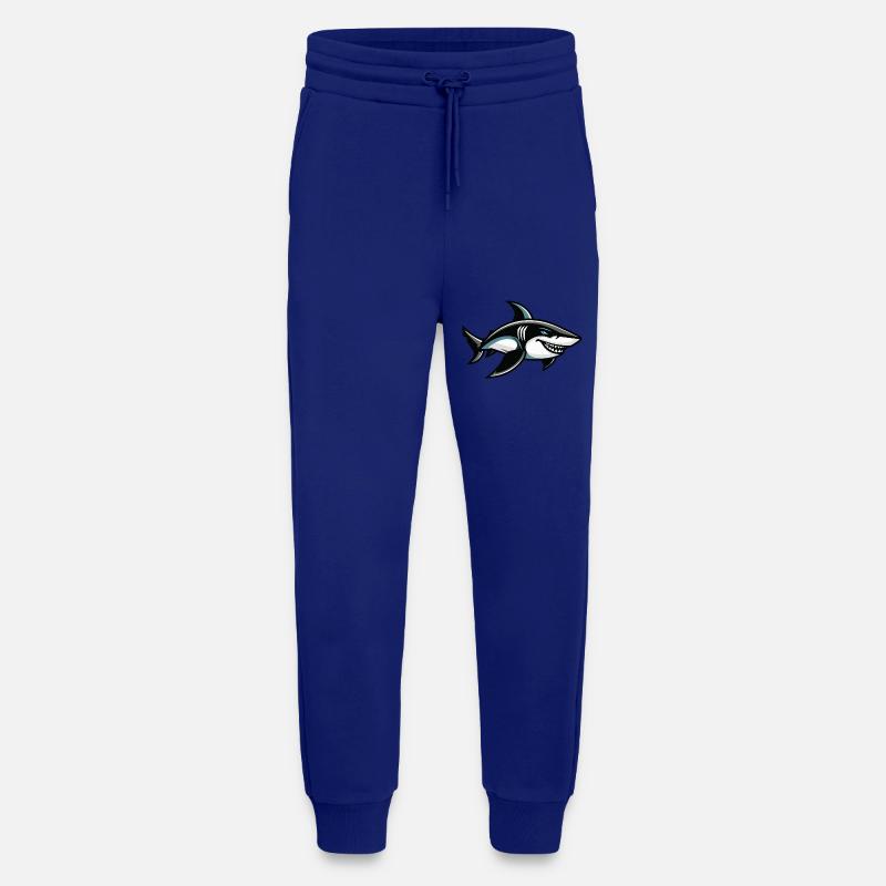 Shark Comic - Jogging Pants - made by SPREAD  - Iconic Blue