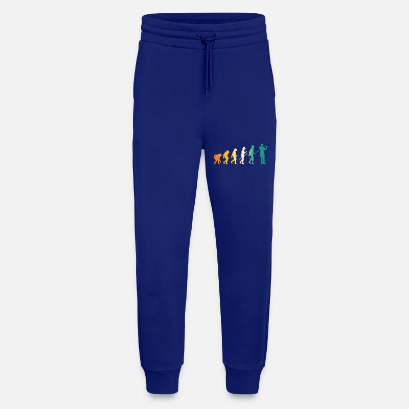 Flautist Evolution Flute - Jogging Pants - made by SPREAD  - Iconic Blue