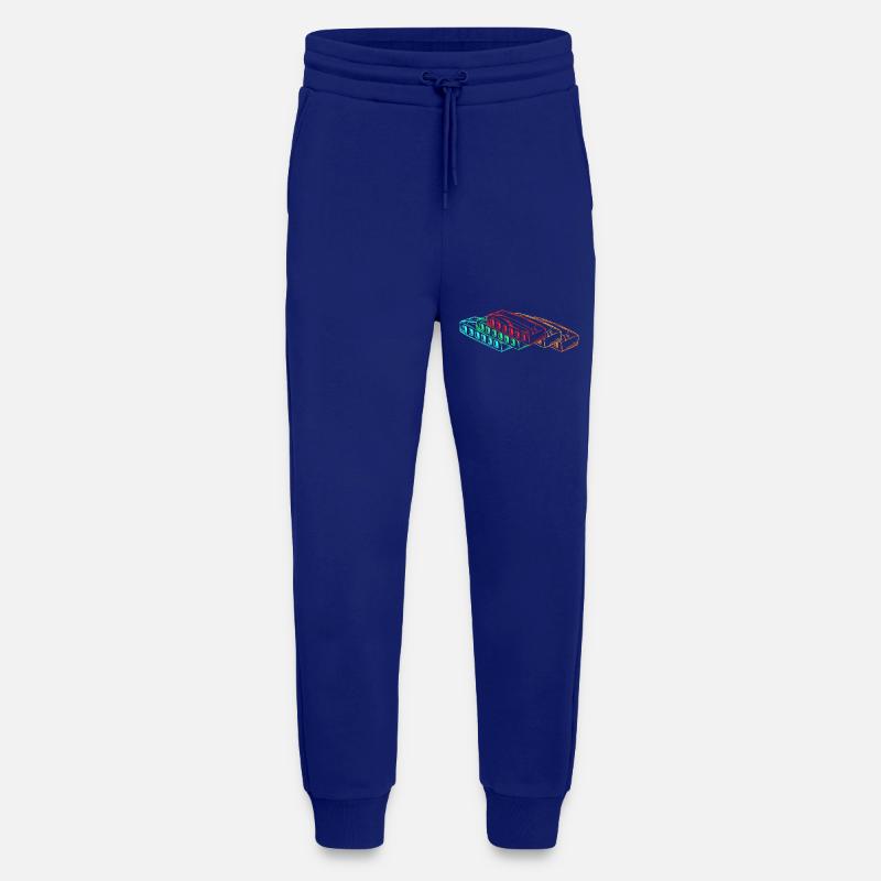 Harmonica Harmonica - Jogging Pants - made by SPREAD  - Iconic Blue