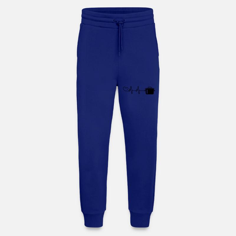 kochtopf Puls Herzschlag - Jogginghose - made by SPREAD - Iconic Blue