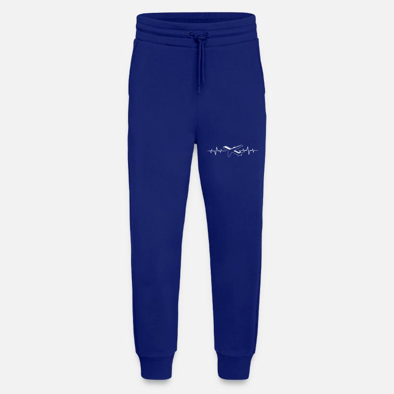 Pilot Airplane - Jogging Pants - made by SPREAD  - Iconic Blue