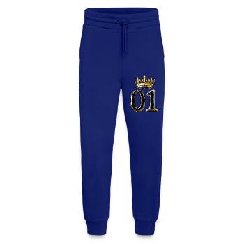 1 Zahl Krone - Jogginghose - made by SPREAD - Iconic Blue - Vorne