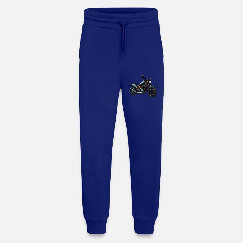 Motorrad Biker - Jogginghose - made by SPREAD - Iconic Blue